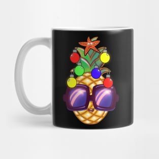 Christmas Tree Pineapple Mug